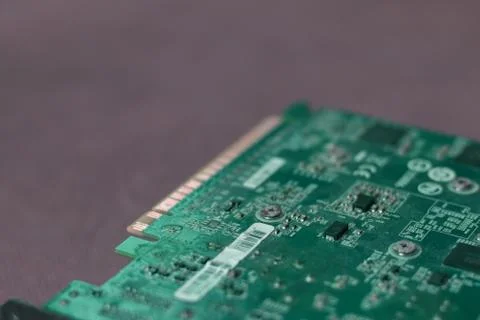 Modern electronics and digital technology concept Stock Photos