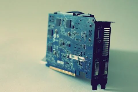 Modern electronics and digital technology concept Stock Photos