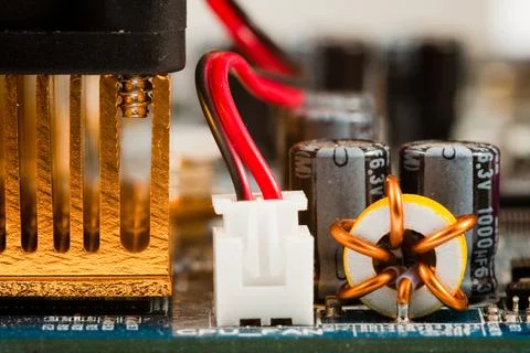 Modern Electronics Research, Development Facility: Black Female Engineer Does Stock Photos