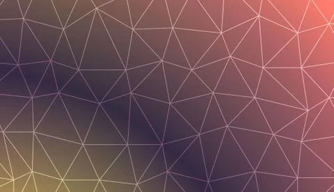 Modern elegant background with polygonal elements. Modern pattern for a brand Stock Illustration