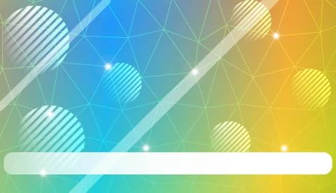 Modern elegant background with triangles, line, circle, space for text elemen Stock Illustration