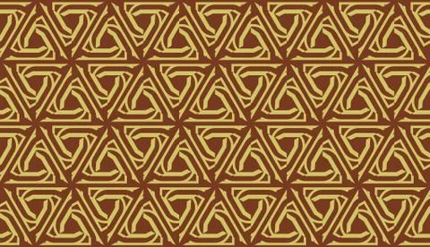 Modern elegant background Triangles, lines.. For your design. Brown color. Ve Stock Illustration