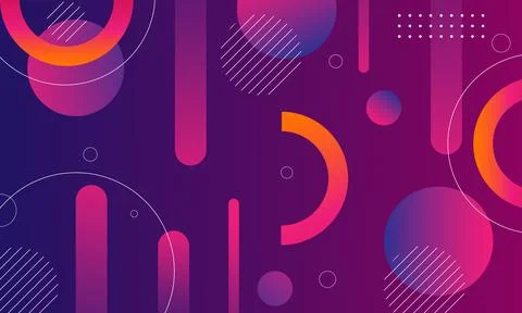 Modern element circle abstract background Stock Illustration