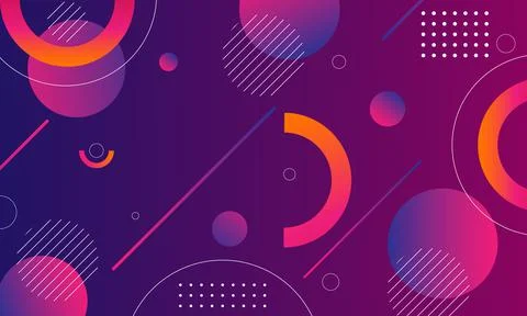 Modern element circle abstract background Stock-Illustration