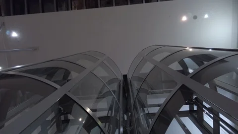 Modern elevator Stock Footage 104369741