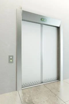 Modern elevator Stock Illustration