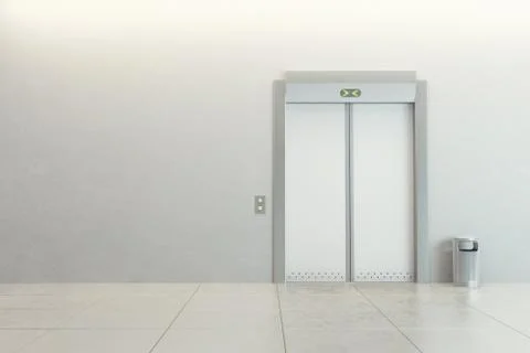 Modern elevator Stock Illustration