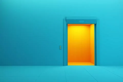 Modern elevator Stock-Illustration