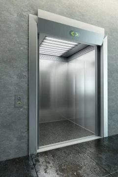 Modern elevator Stock Illustration