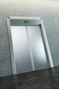 Modern elevator Stock Illustration