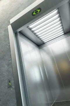 Modern elevator イラスト素材
