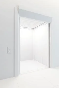 Modern elevator Stock Illustration