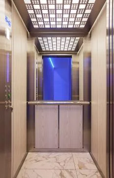 Modern Elevator Interior 写真素材