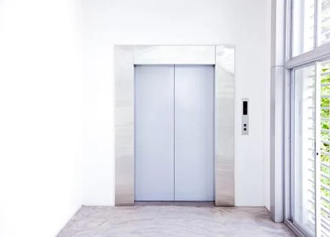 Modern elevator Stock Photos