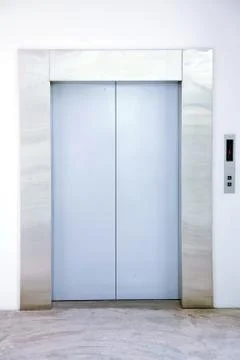 Modern elevator Stock Photos