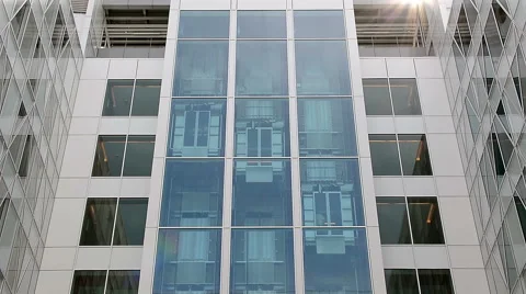 Modern elevators Stock Footage 57515673