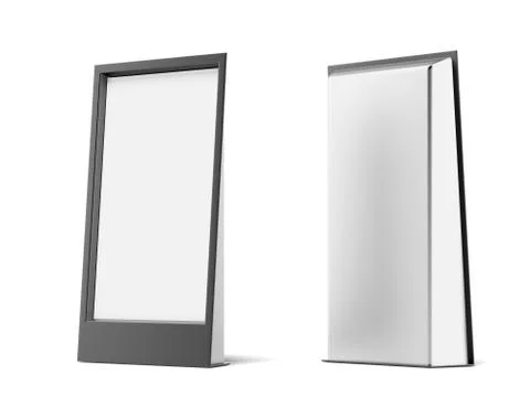 Modern empty billboard Stock Illustration