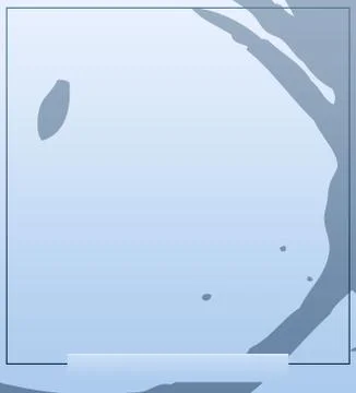 Modern Empty Black Frame On Soft Gradient Background Illustrazione stock