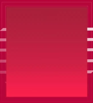 Modern Empty Dark Pink Frame Box On Stripes Background Illustrazione stock