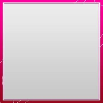 Modern Empty Frame On Pink Gradient Background Stock Illustration