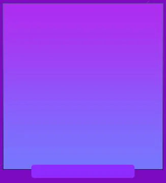 Modern Empty Gradient Violet Square Frame Template Design Without Any Text Illustrazione stock