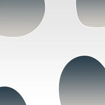 Modern Empty Grey Shapes On White Background Template Stock Illustration