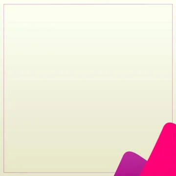 Modern Empty Purple &amp; Pink Design On White Background Frame Template Stock Illustration