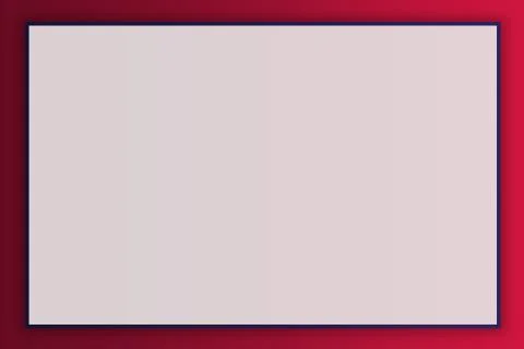 Modern Empty Rectangle On Maroon Background Illustrazione stock