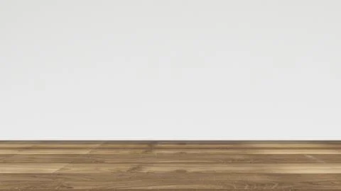 Modern Empty Room, 3d render interior design, mock up illustration Stockillustratie