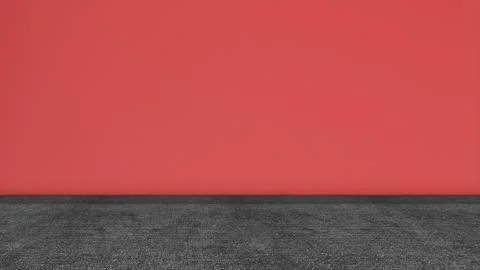 Modern Empty Room, 3d render interior design, mock up illustration Illustrazione stock