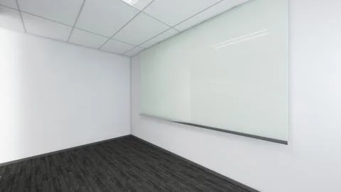 Modern Empty Room, 3d render interior design, mock up illustration Illustrazione stock