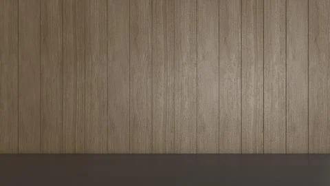 Modern Empty Room, 3d render interior design, mock up illustration Illustrazione stock