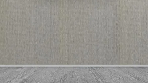 Modern Empty Room, 3d render interior design, mock up illustration Stock Illustration