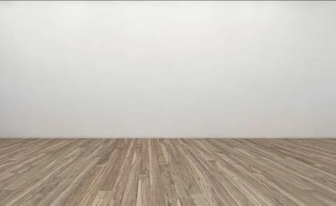 Modern Empty Room, 3D render interior design, mock up illustration Illustrazione stock