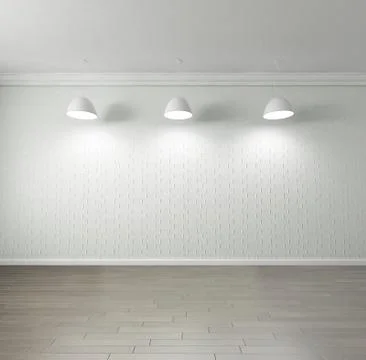 Modern Empty room Stock Illustration