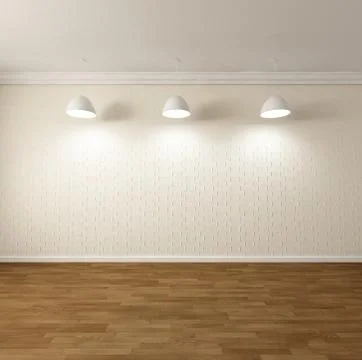 Modern Empty room Stock Illustration