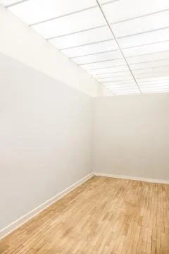 Modern empty room in perspective Stock Photos