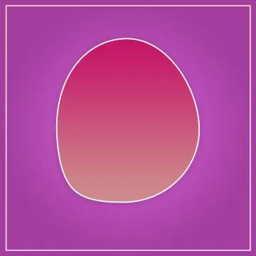 Modern Empty Shape With Frame On Purple Background Template Illustrazione stock