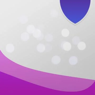 Modern Empty Shapes Design On White Bokeh Background Template Stock Illustration