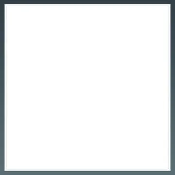 Modern Empty Thick Grey Frame Box Illustrazione stock