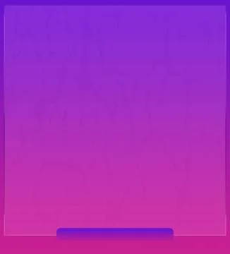 Modern Empty Violet &amp; Pink Square Frame Template Design Without Any Text Stock Illustration