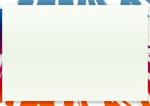 Modern Empty White Rectangle On Cool Stroke Gradient Background Stock Illustration