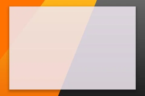 Modern Empty White Rectangle On Cool Colors Background Stock Illustration