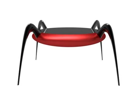 Modern End Table Stock Illustration