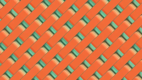 Modern endless geometric background with trendy gradient pattern. 3d rendering Stock Footage 158569340