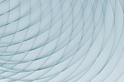 Modern energy abstract background, pattern of thin blue curved lines, crossin Stockillustratie