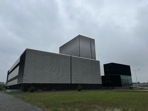 Modern Equinix Data Center and Digital Infrastructure at Amsterdam Science Stock Photos