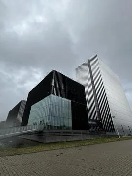 Modern Equinix Data Center Building Representing Digital Infrastructure in 库存照片