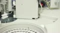 modern equipment in a laboratory of clinical biochemistry HD Footage
