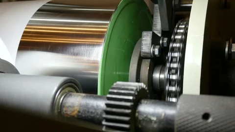 Modern Equipment for Plastic Production Stock Footage 88290004